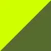 jaune fluo/olive foncé