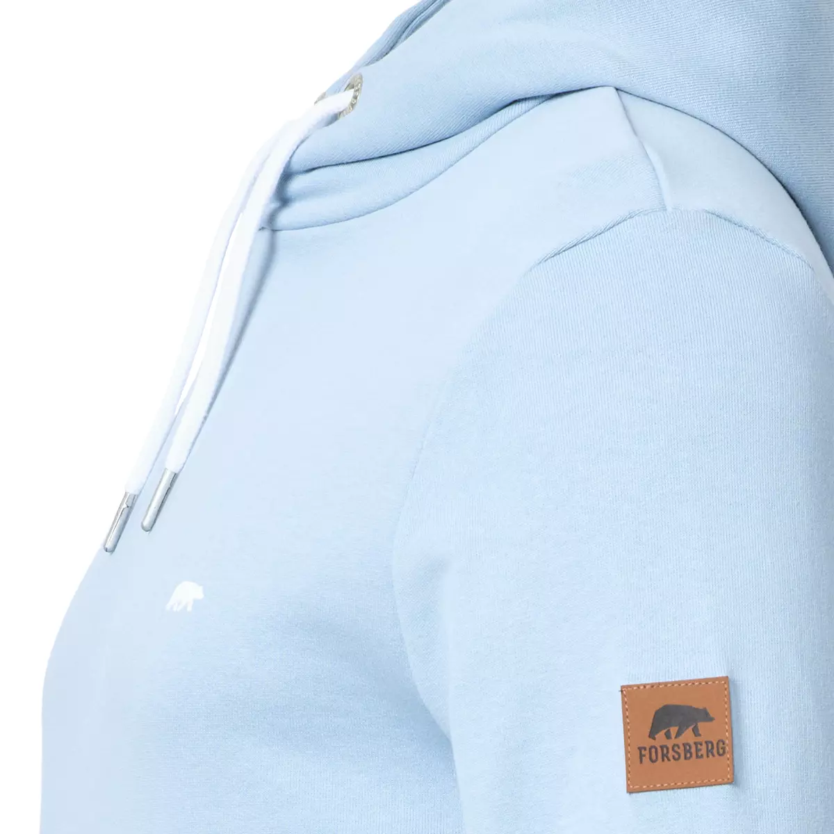 FORSBERG Hoodie mit Logo auf Brust und Rücken - 2