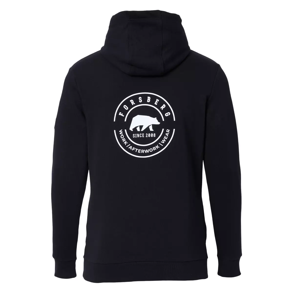 FORSBERG Hoodie mit Logo auf Brust und Rücken - 6