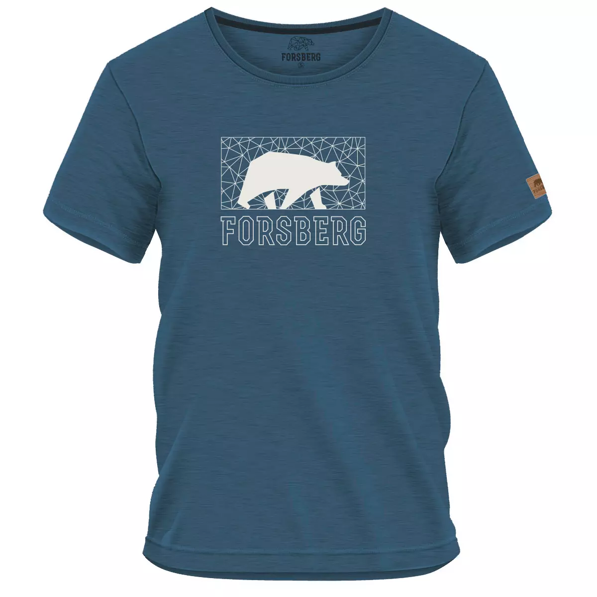 FORSBERG Jesperson T-Shirt mit Brustlogo - 1