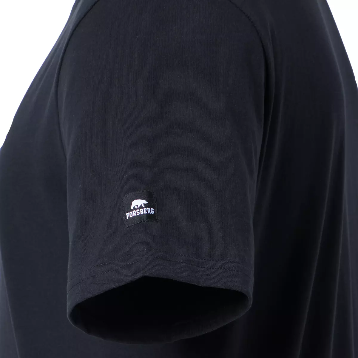 FORSBERG T-Shirt mit kleinem Gummi-Patch - 7