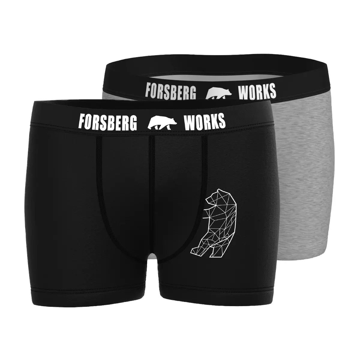FORSBERG Boxershorts 2er Pack Curious Bear - 1