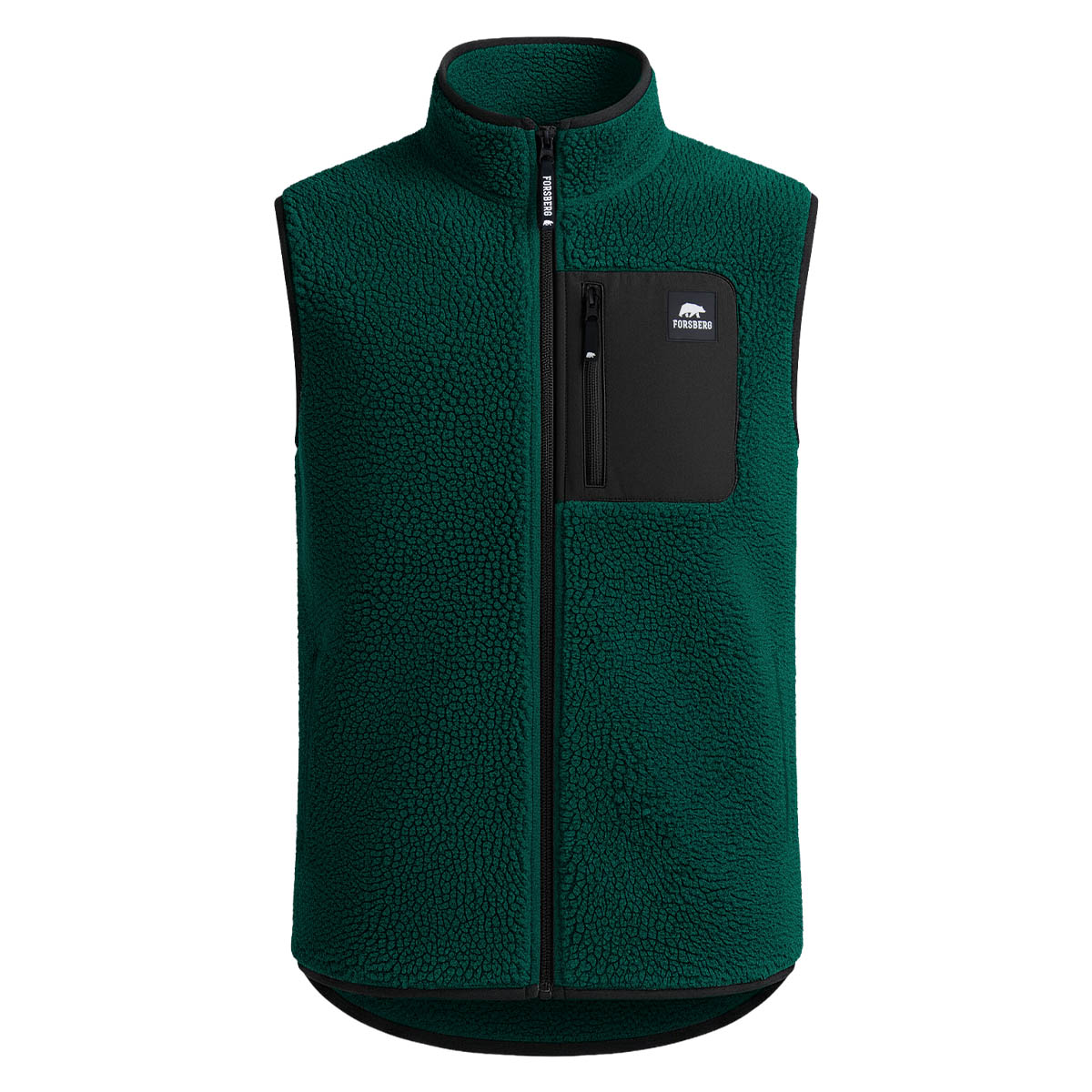 FORSBERG Webpelzweste mit Brusttasche - 3