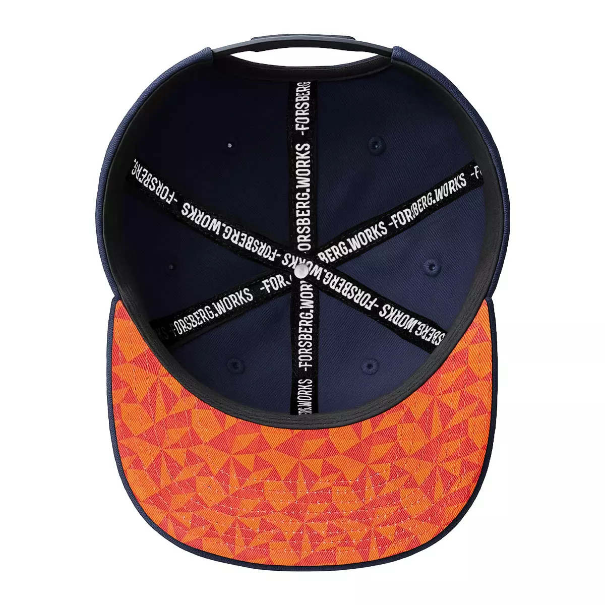 FORSBERG marineblaue Cap mit Logo - 3