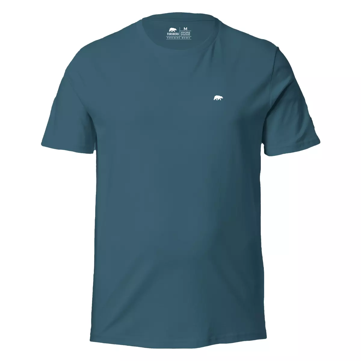 FORSBERG T-Shirt mit kleinem Gummi-Patch - 10