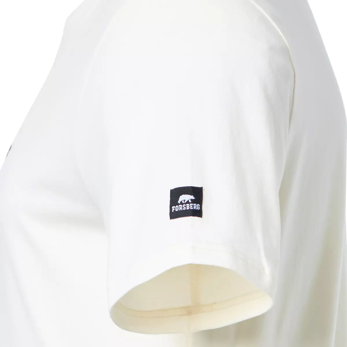 FORSBERG T-Shirt mit kleinem Gummi-Patch - 2