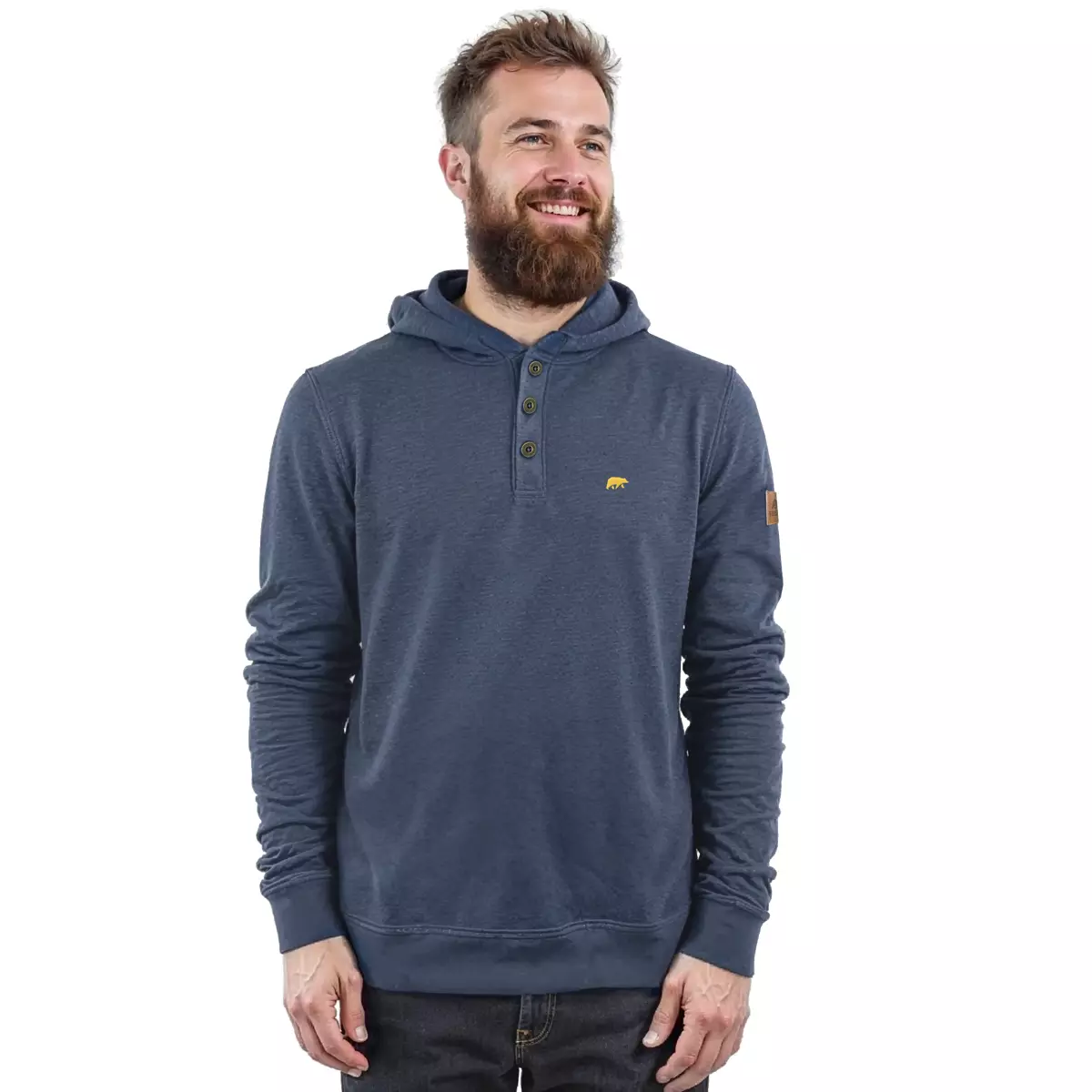 FORSBERG Hoodie im Denim-Look - 3