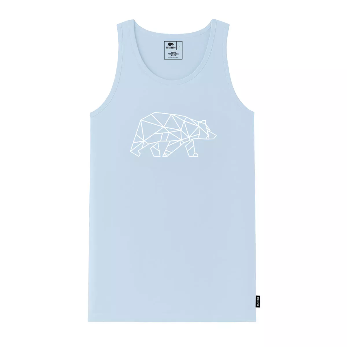 FORSBERG Tanktop mit großem Brustlogo - 2