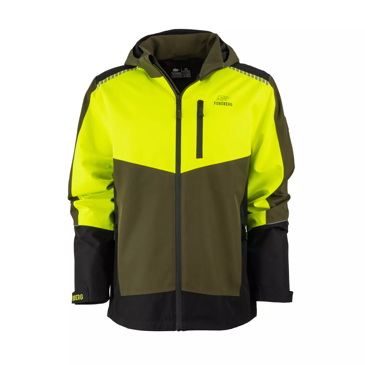 808594400-L - jaune fluo/olive foncé