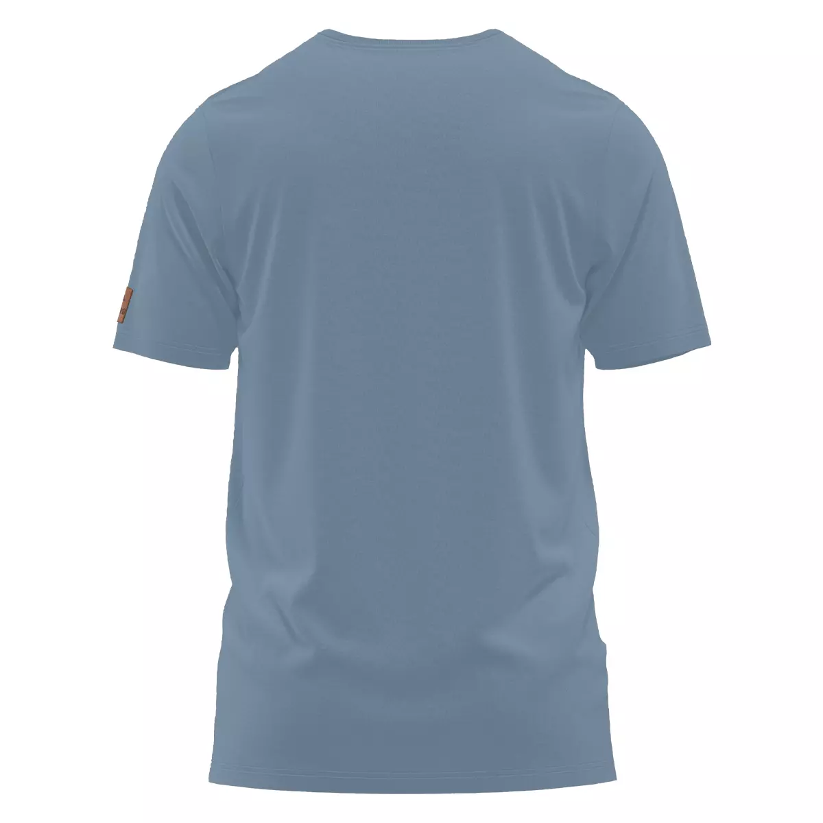 FORSBERG T-Shirt mit Denim-Brustlogo - 2